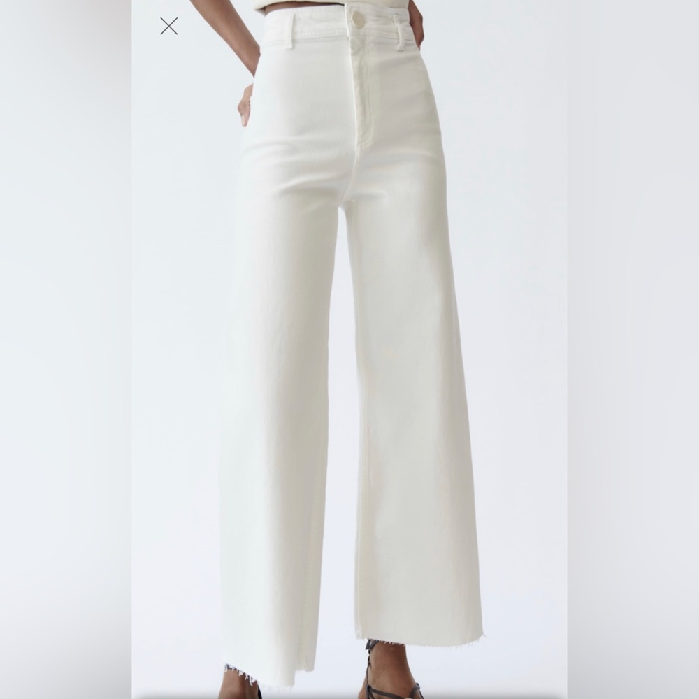 high waisted ZW sailor straight jeans